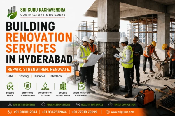 Building Renovation Services in Hyderabad – Professional Solutions for Safe, Strong & Modern Buildings